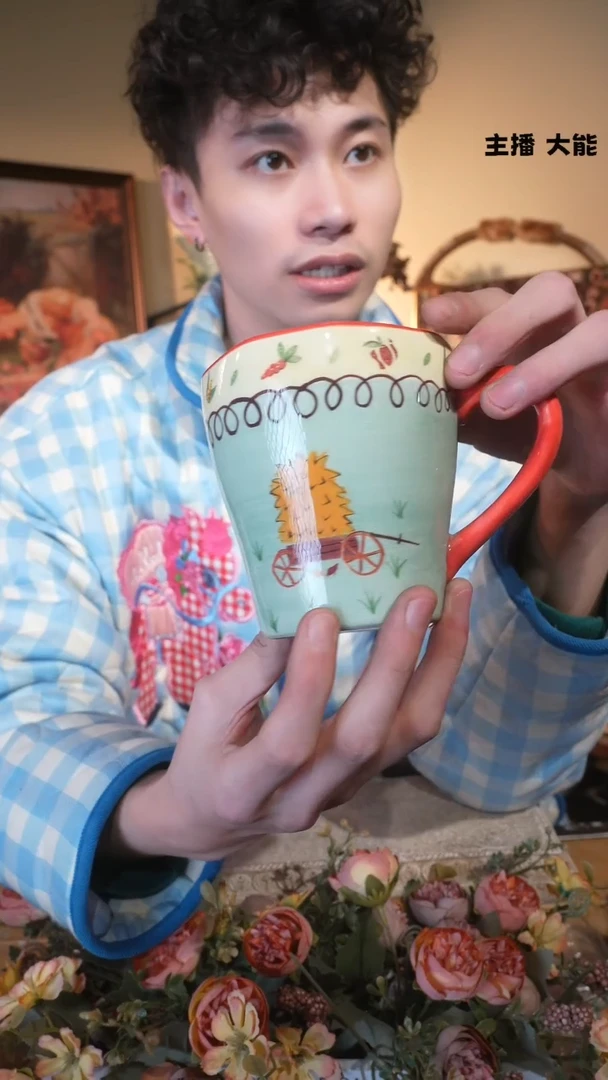 【闪购商品】默认微瑕高端树脂陶瓷摆件W709