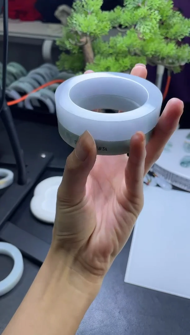 定制翡翠手镯未镶嵌手镯多样性发一件