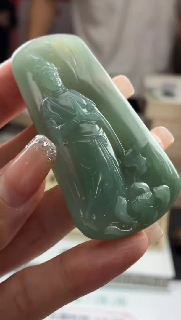 定制翡翠未镶嵌翡翠BJ095892