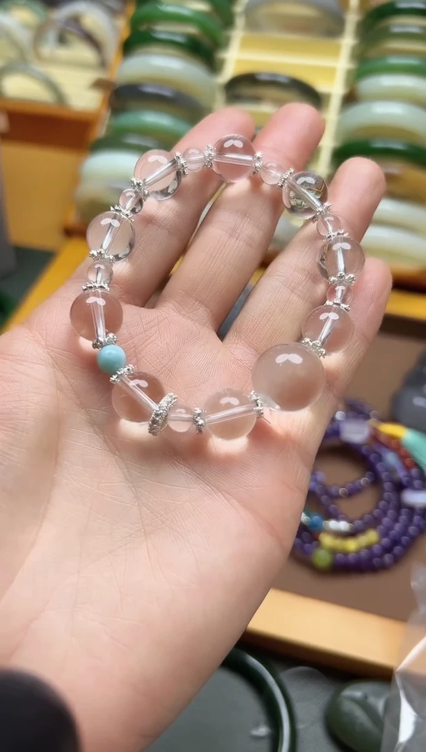 颈饰未镶嵌水晶手串多样性发一