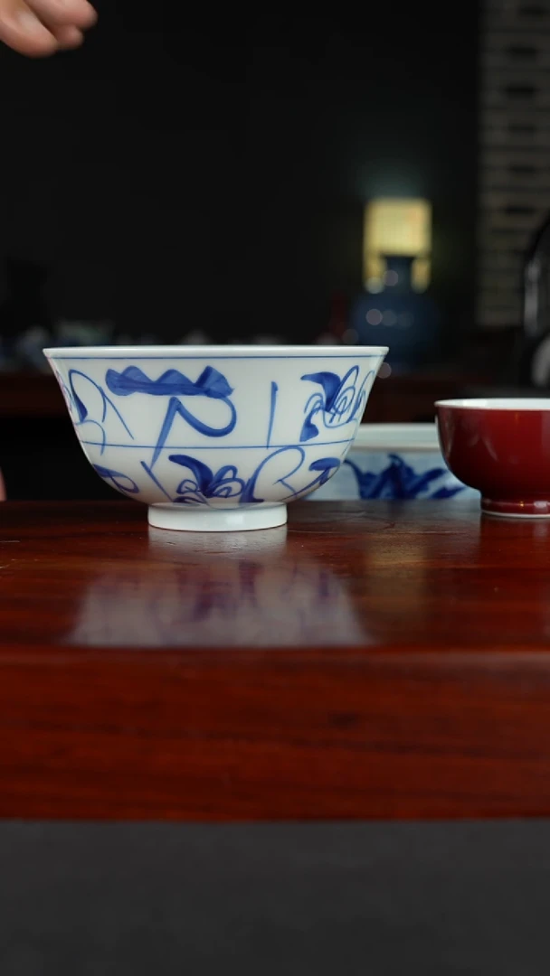 冯氏·祖传窑& 刀纹茶花碗 非遗传承400余年 · 纯柴窑