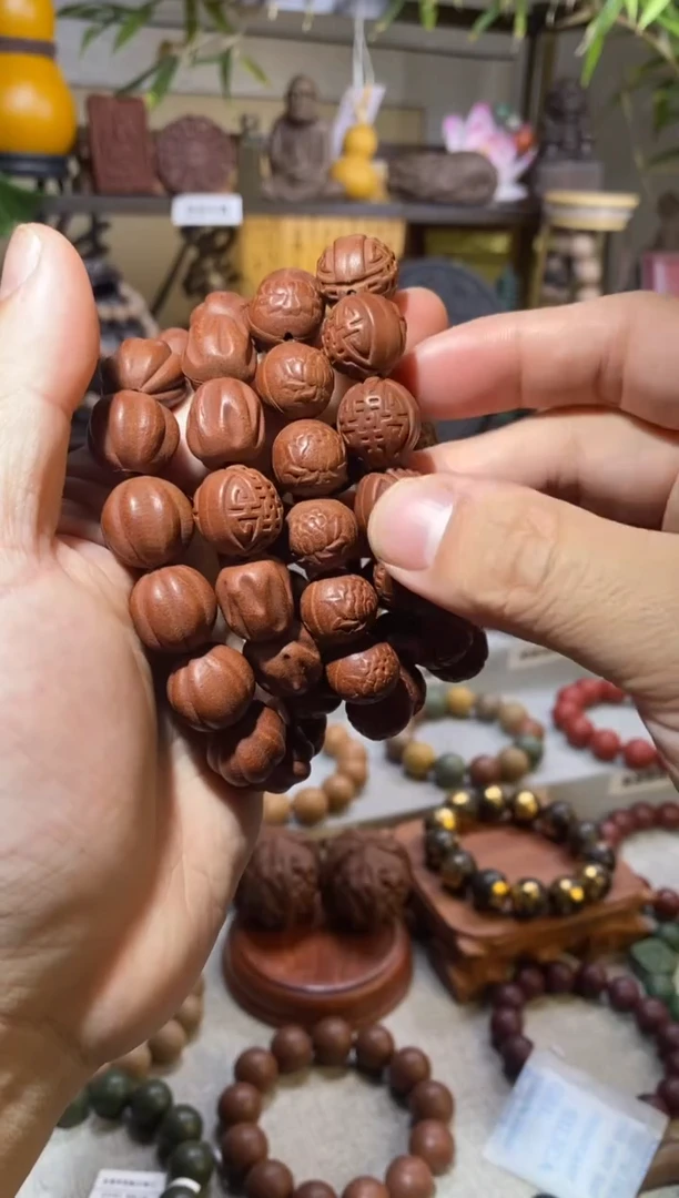 【闪购商品】泥塑大苏合瓜珠瑕疵手串