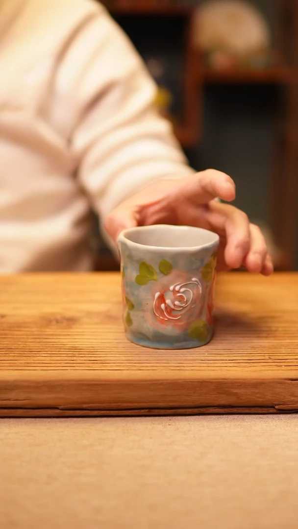 【闪购商品】@@陶园瓷舍@@纯手工手绘@高温釉下彩