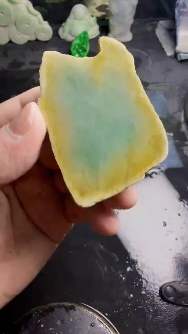 未镶嵌挂件翡翠天然翡翠087