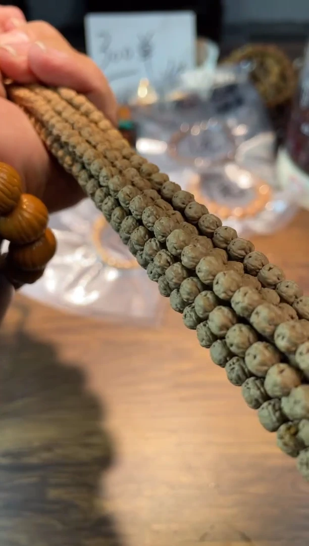 吊坠金刚菩提精挑原装佛手108长串+礼盒