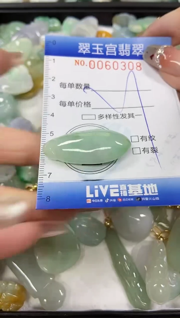【闪购商品】翡翠颈饰未镶嵌闪购商品0060308