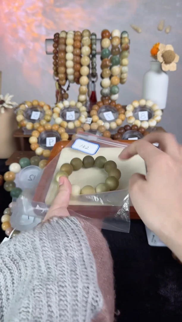 【闪购商品】菩提根/象牙果手串132