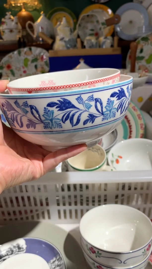 陶陶瓷原单CC097餐具4个
