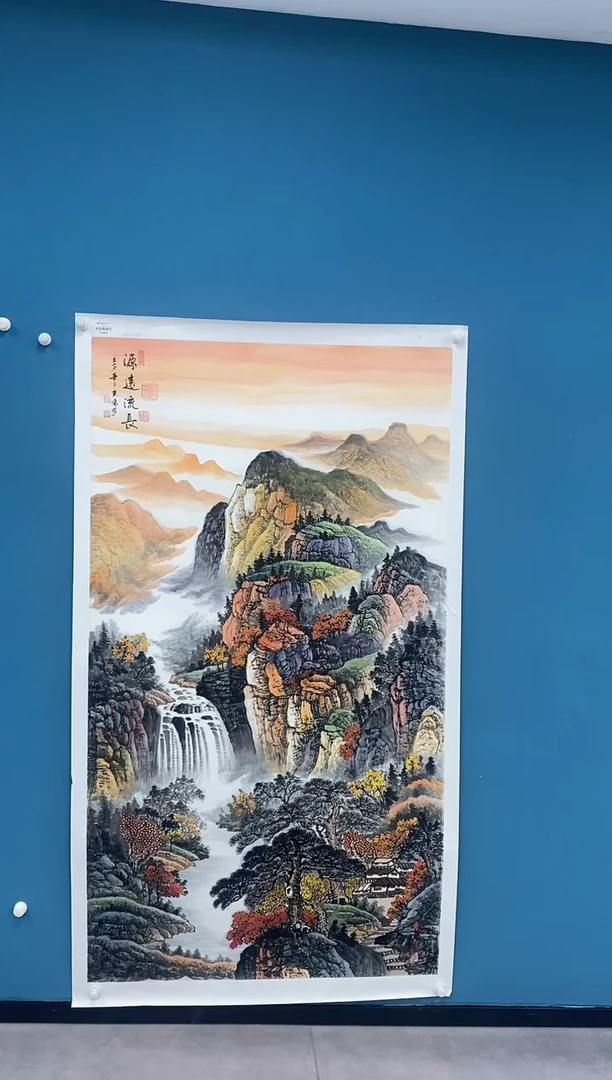 【闪购商品】国画2.3-王夫怀-整六尺山水77