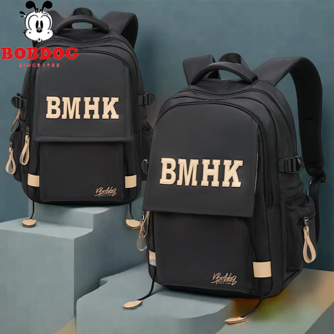 巴布豆初中生书包男34-69年级小学大容量减负12-18岁儿童双肩包女