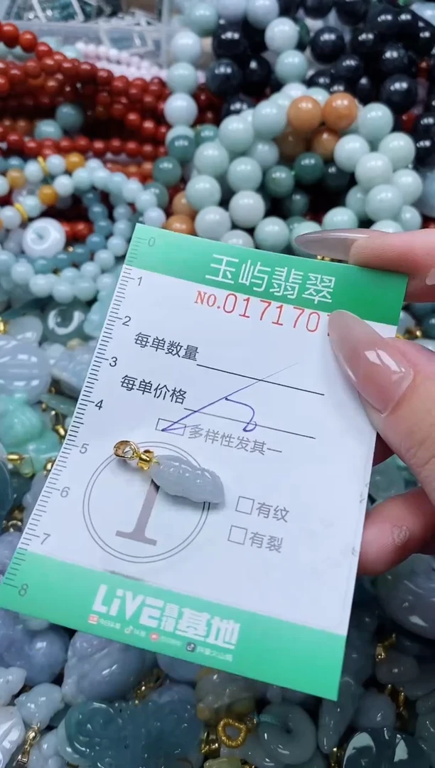 翡翠未镶嵌颈饰闪购0171707多样性发其一