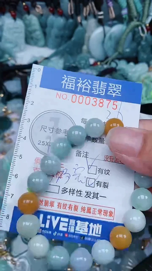 【闪购商品】翡翠颈饰未镶嵌...0003875