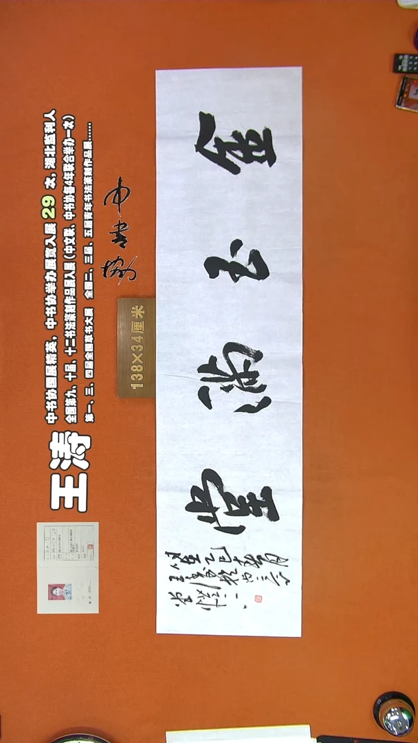 【闪购商品】书法758王涛书法作品