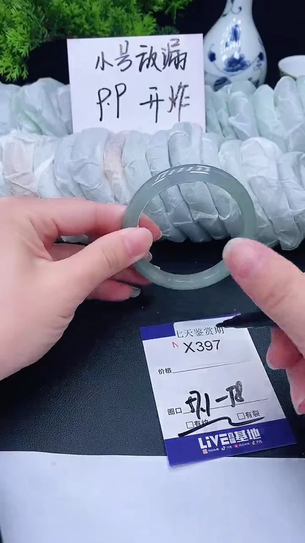 未镶嵌手镯翡翠397