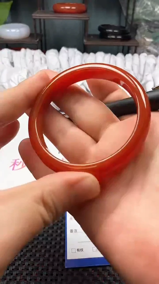 【闪购商品】玛瑙/玉髓手镯未镶嵌218-60多样性发货看清圈口下单