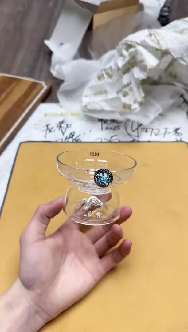 【闪购商品】其他风谜璀璨观山茶漏透明