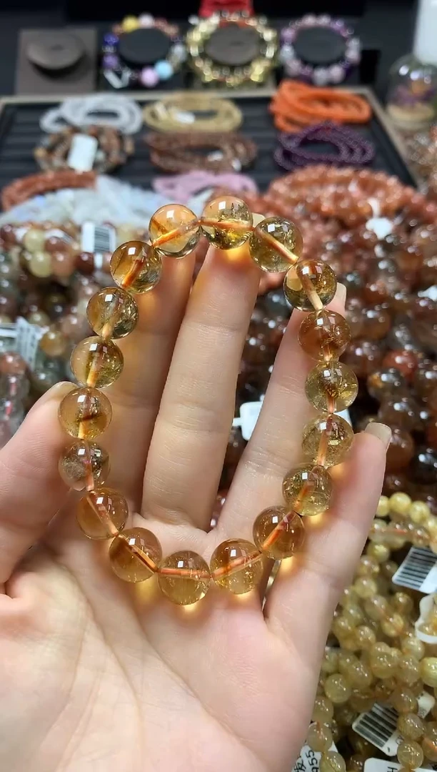 未镶嵌手链水晶11*