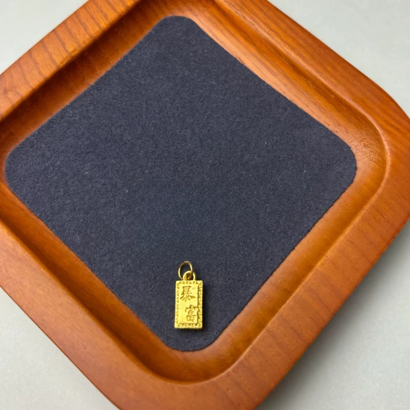 足金999暴富金砖配件WH1131