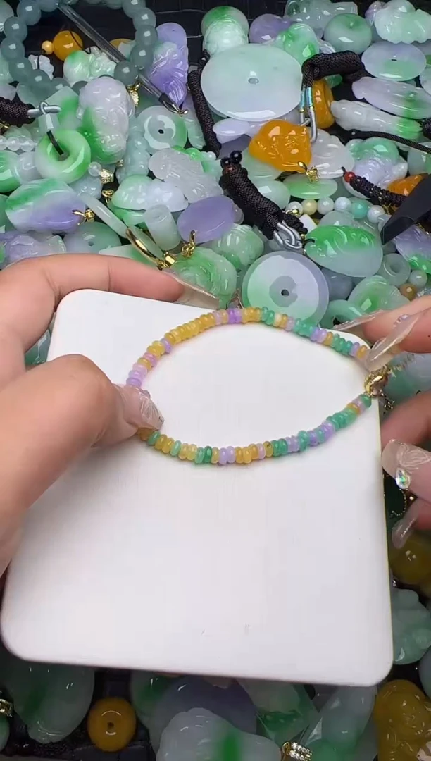 翡翠未镶嵌颈饰天然缅甸翡翠吊坠
