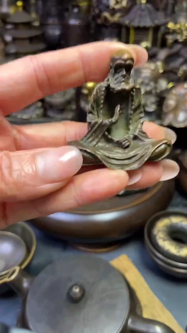 文玩铜器摆件8888