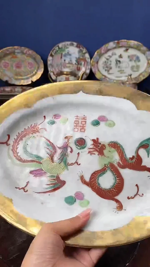 摆件微瑕景德镇厂瓷摆件单件