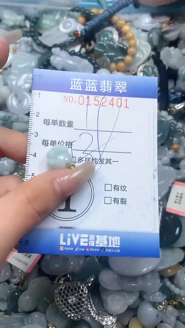 【闪购商品】翡翠颈饰未镶嵌闪购0152401多样性发其一