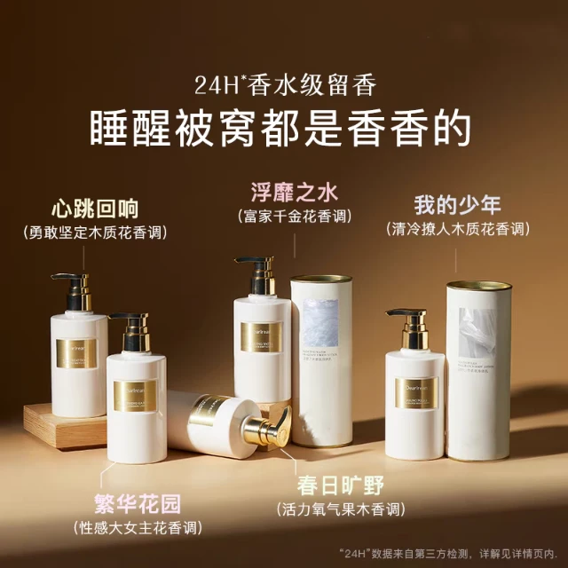 身体乳香氛滋润补水持久留香保湿润肤250ml