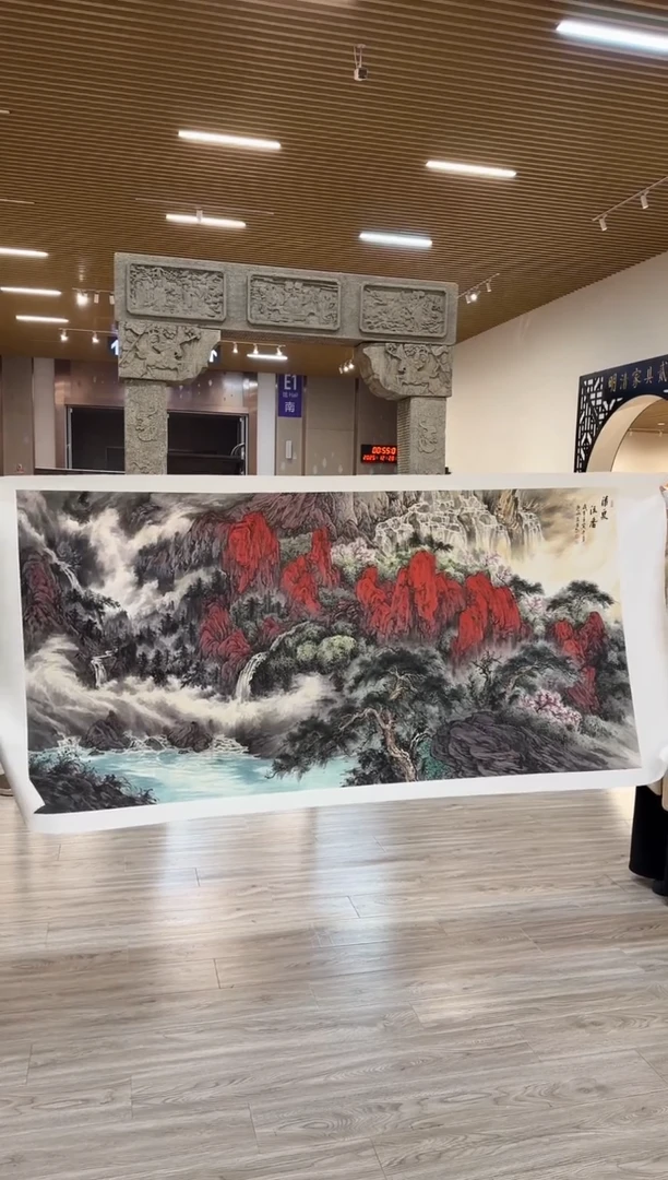 国画66赵隆轩美术馆李庆兴老师作品