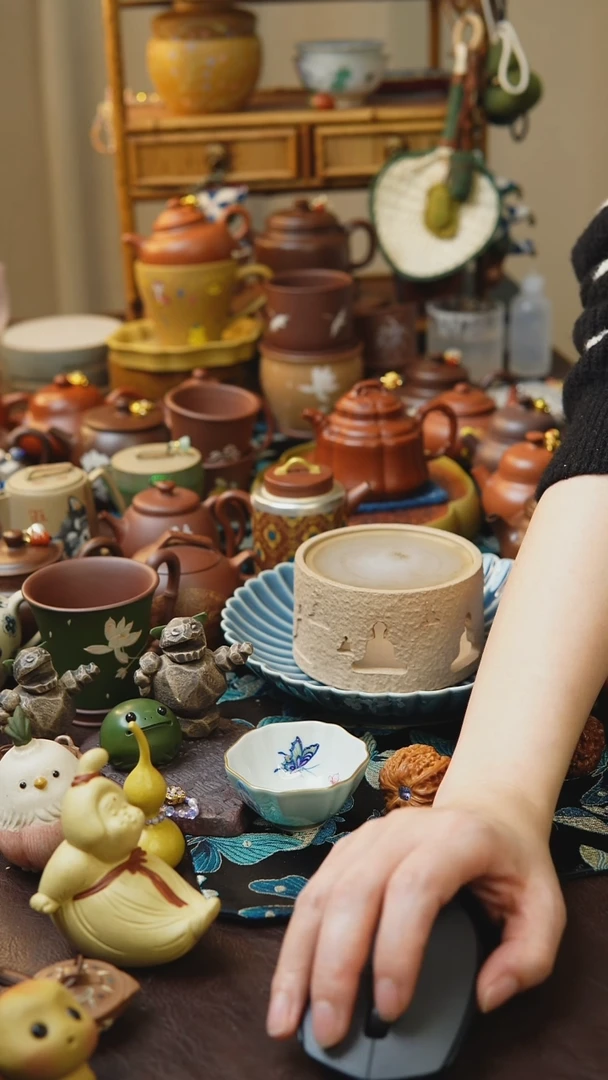 【闪购商品】紫砂茶宠温茶炉段泥