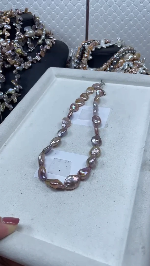 淡水珍珠未镶嵌项链【纯恬珍珠】