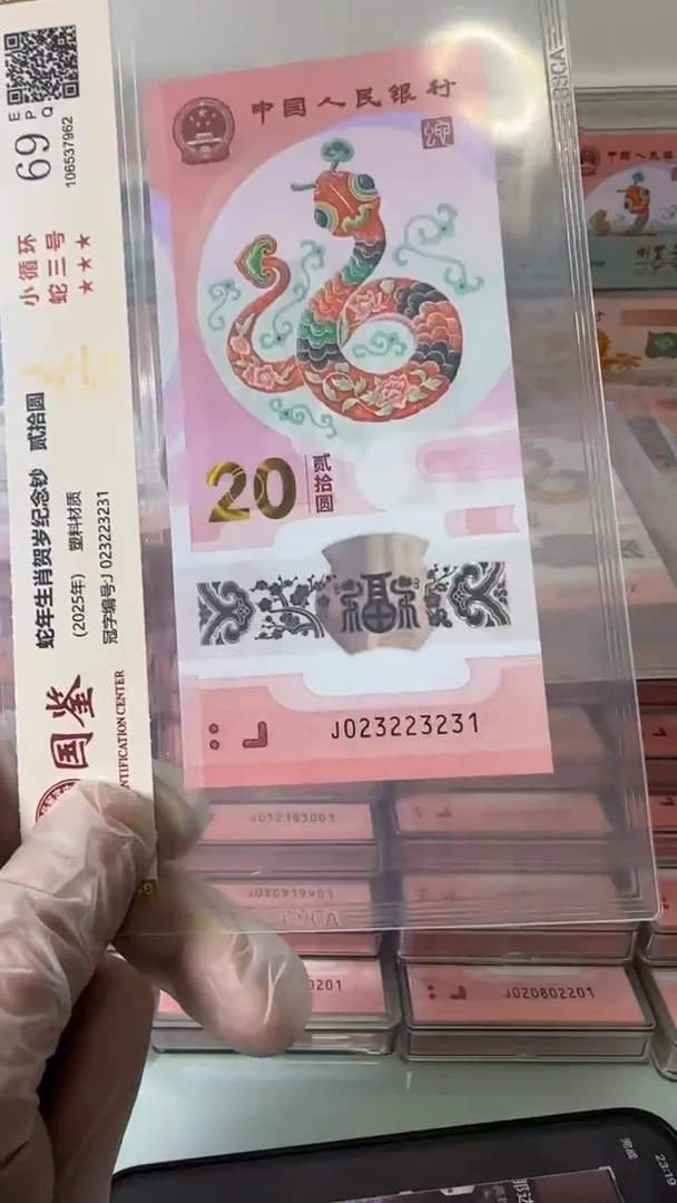 【闪购商品】塑料023223231-蛇钞单张！