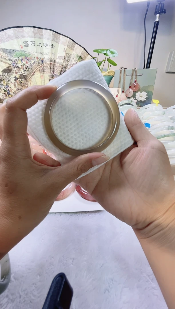 玛瑙/玉髓手镯未镶嵌玛瑙焦糖色60圈