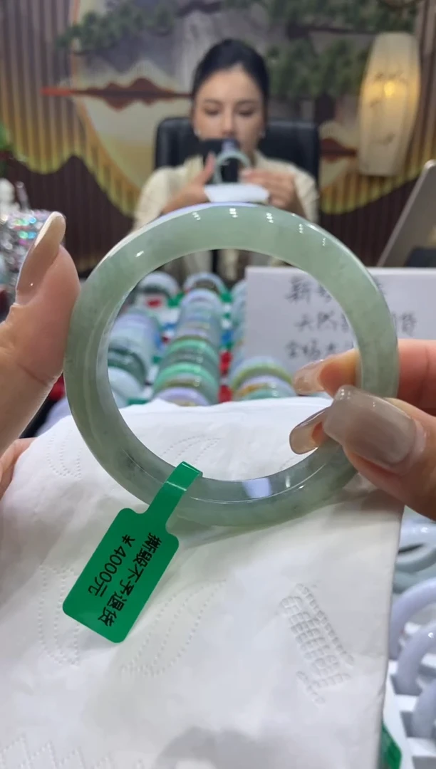 未镶嵌手镯翡翠00006508