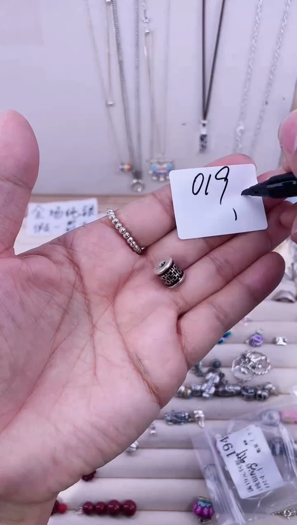 无足银方**糖纯银配件019