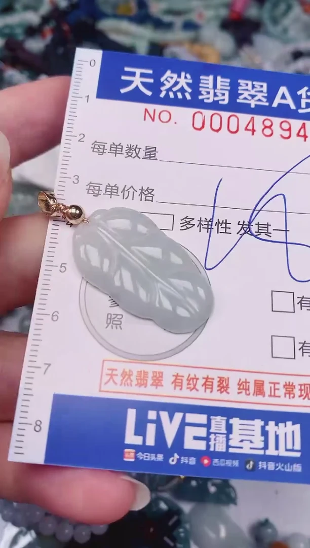 颈饰未镶嵌翡翠00004894