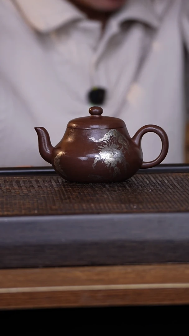 茶壶紫砂宜兴手工原矿紫砂壶001