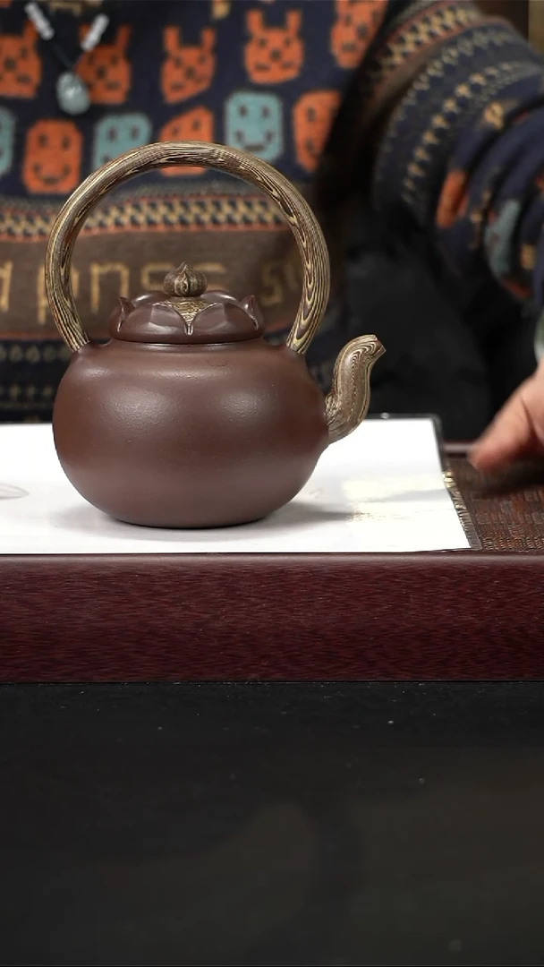 茶壶紫砂提梁