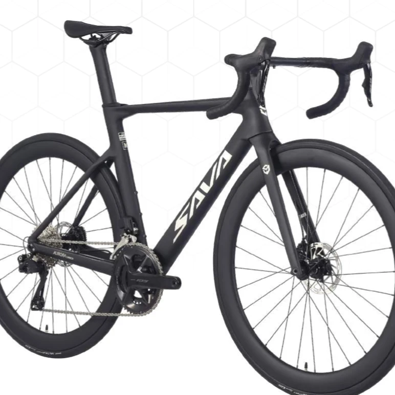 全碳纤维电子变速极光R7气动型超轻碳架7170