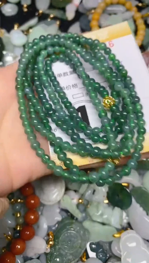 【闪购商品】翡翠颈饰未镶嵌闪购0110046多样性发其一