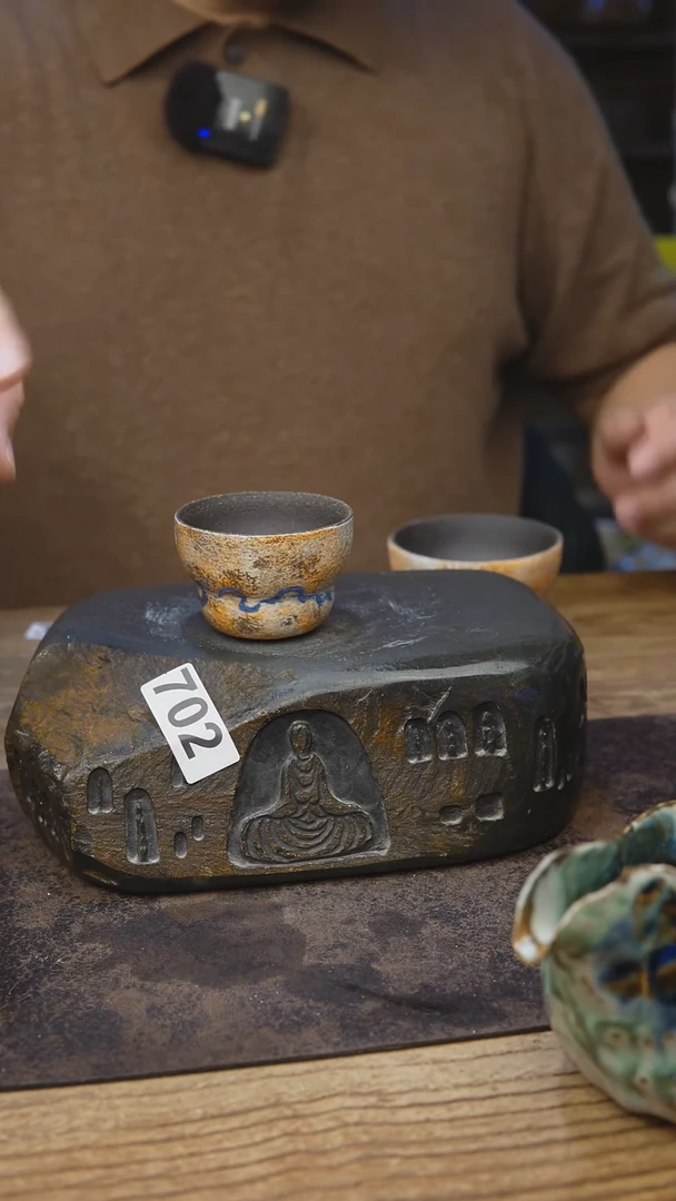 甘石陶艺九色鹿系列702手同