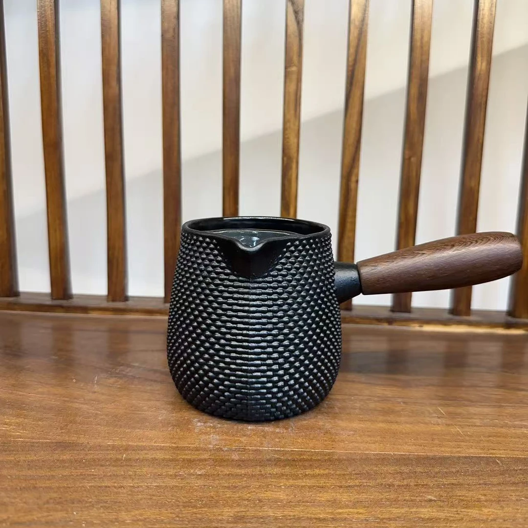 小丁侧把壶 全手工 铸铁壶  生铁壶 煮茶 烧水壶 铁壶