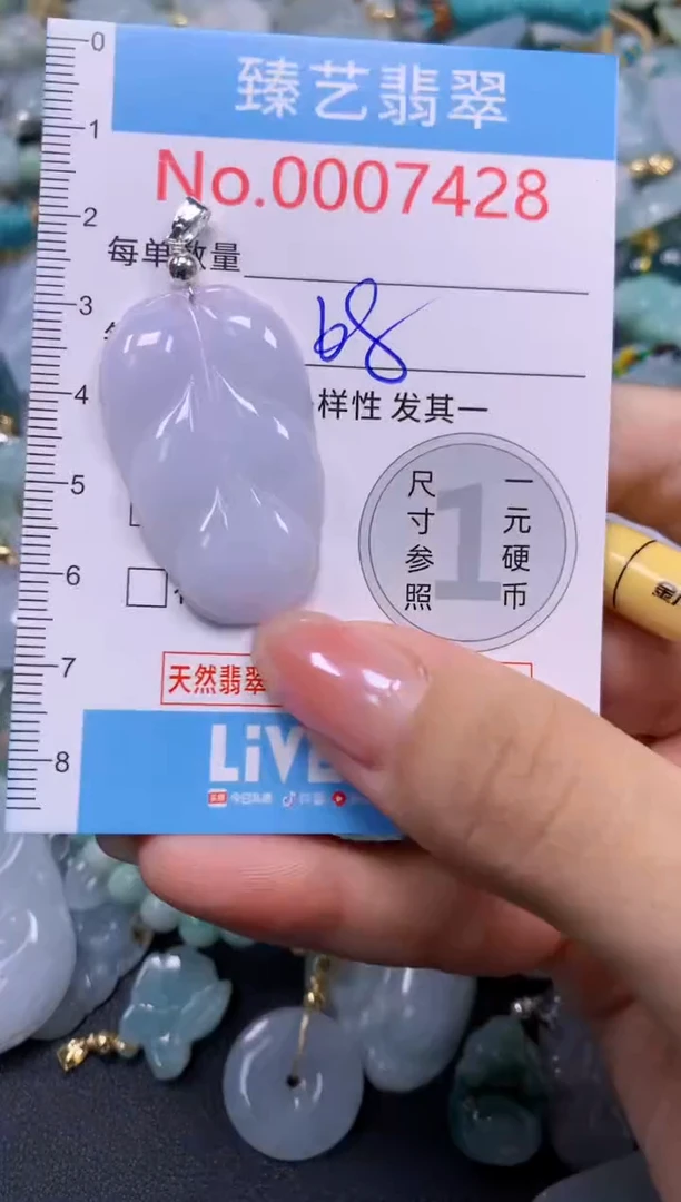 颈饰未镶嵌翡翠7428