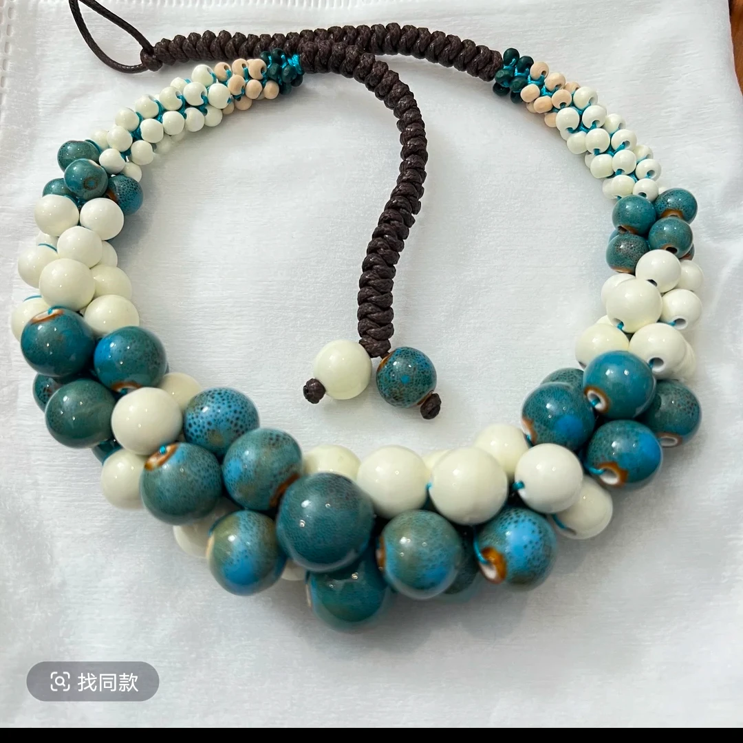 非金属陶瓷项链 AL 繁花梦境项链