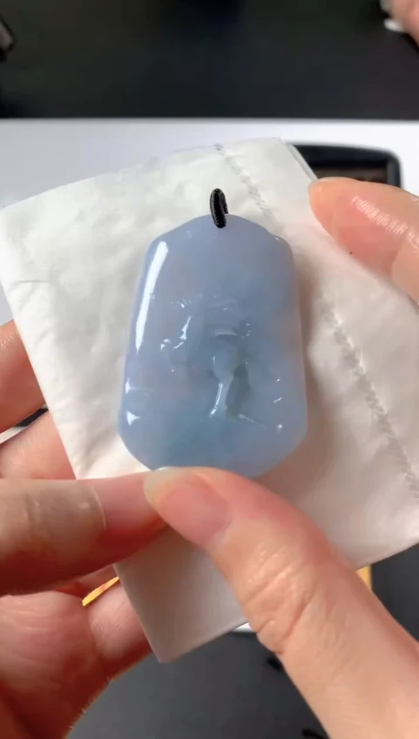 未镶嵌定制翡翠荣毛货抛光