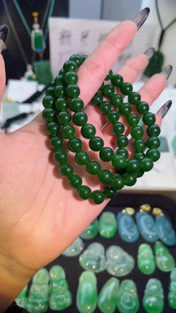 【闪购商品】翡翠手串未镶嵌翡翠手串翡翠天然手串