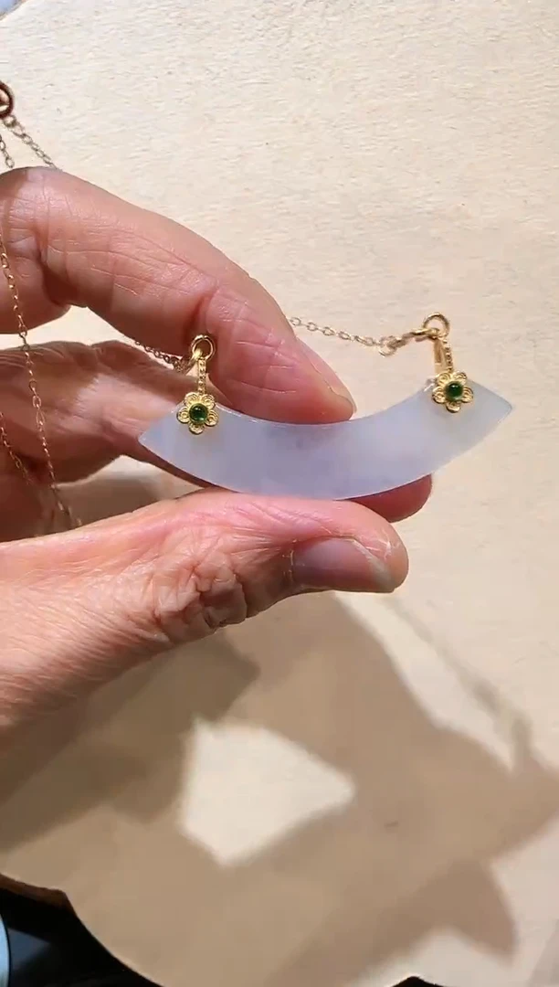 【闪购商品】翡翠颈饰未镶嵌国风