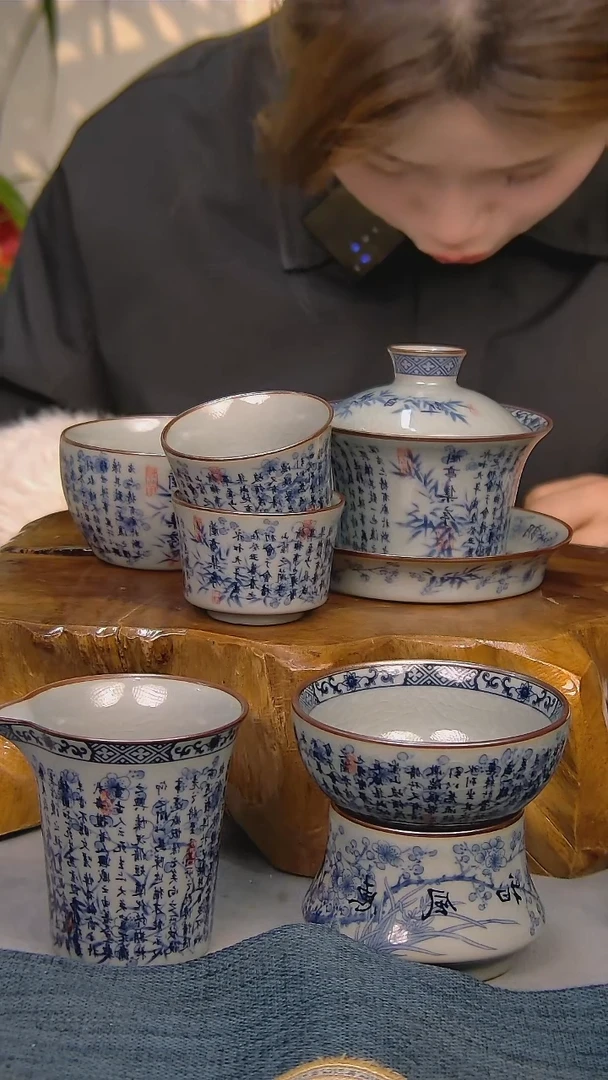 【闪购商品】简装家用款6件套 陶瓷家用茶具系列