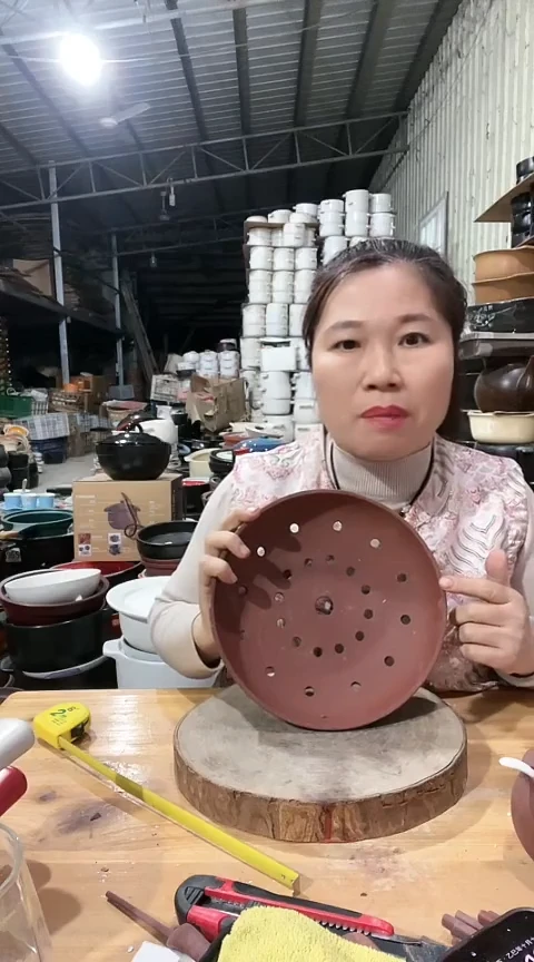 陶大瑕疵22紫砂蒸架不圆打磨色差