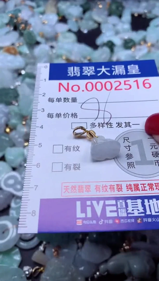 颈饰未镶嵌翡翠2516