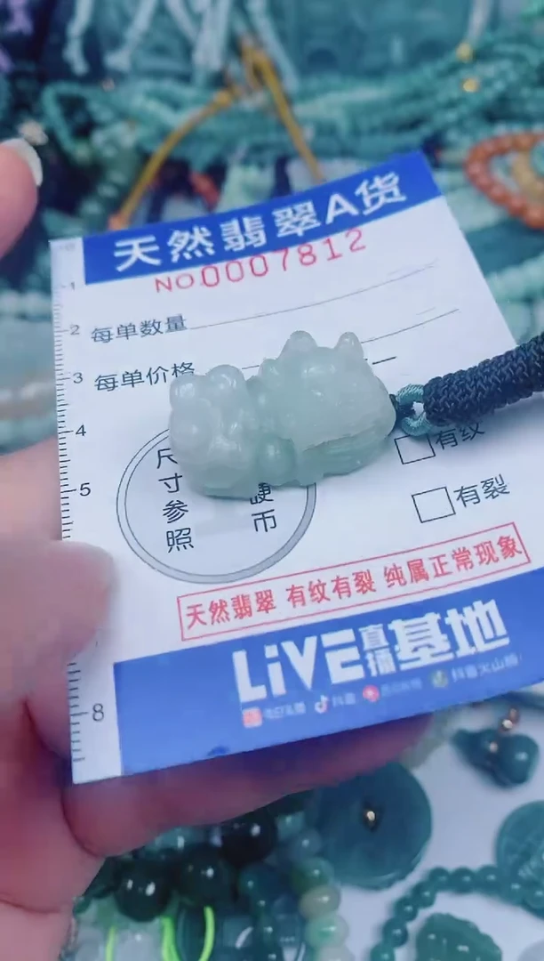颈饰未镶嵌翡翠00007812